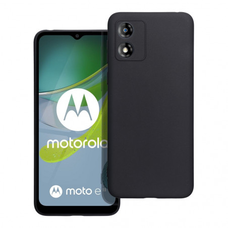 Motorola Moto E13 Hülle MATT Schwarz