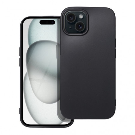 Apple iPhone 15 Hülle Soft Schwarz
