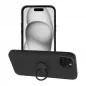 Apple iPhone 15 Plus Hülle Silicone ring Schwarz