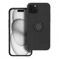 Apple iPhone 15 Plus Hülle Silicone ring Schwarz
