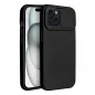 Apple iPhone 15 Hülle Slide Schwarz