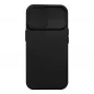 Apple iPhone 15 Hülle Slide Schwarz