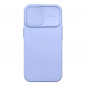 Apple iPhone 15 Hülle Slide Lavendel