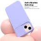 Apple iPhone 15 Hülle Slide Lavendel