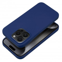 Apple iPhone 15 Pro Hülle Soft Dunkelblau