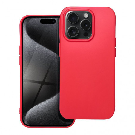 Apple iPhone 15 Pro Hülle Soft Rot