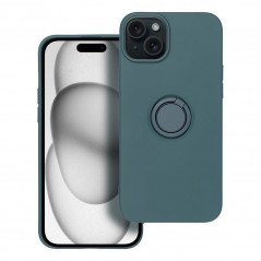 Apple iPhone 15 Plus Hülle Silicone ring Grün