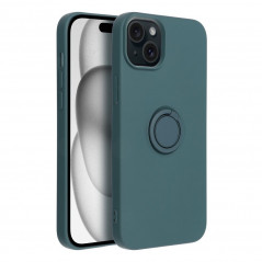 Apple iPhone 15 Plus Hülle Silicone ring Grün