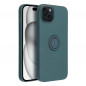 Apple iPhone 15 Plus Hülle Silicone ring Grün