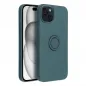 Apple iPhone 15 Plus Hülle Silicone ring Grün