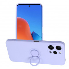XIAOMI Redmi 12 Hülle Silicone ring Lila (Violet)