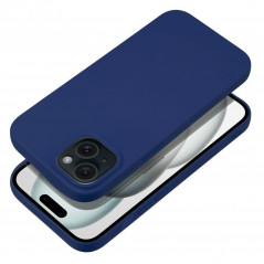 Apple iPhone 15 Hülle Soft Dunkelblau