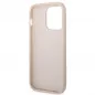 Apple iPhone 14 Pro Max Hülle Guess 4G Gold Logo Elegant  Rosa