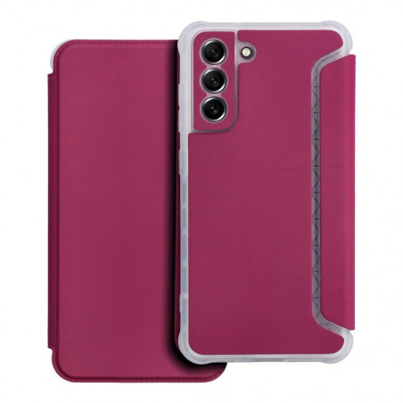 Samsung Galaxy S21 FE 5G Book Handytaschen Piano Book Magenta