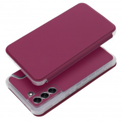Samsung Galaxy S21 FE 5G Book Handytaschen Piano Book Magenta