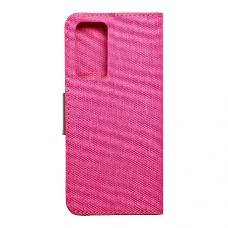 XIAOMI 12 Lite Book Handytaschen CANVAS Book Rosa