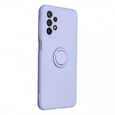 Samsung Galaxy A23 5G Hülle Silicone ring Lila (Violet)