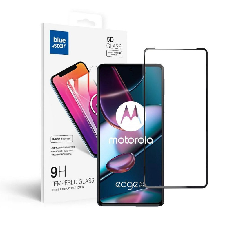 Motorola Edge 30 Pro Panzerglas Blue Star 9H Durchsichtbar