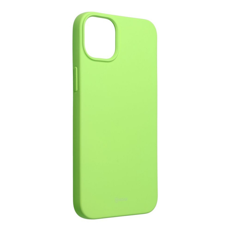 Apple iPhone 14 Plus Hülle Roar Colorful Jelly Lindgrün