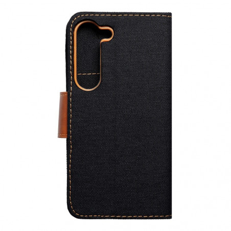 Samsung Galaxy S23 5G Book Handytaschen CANVAS Book Schwarz