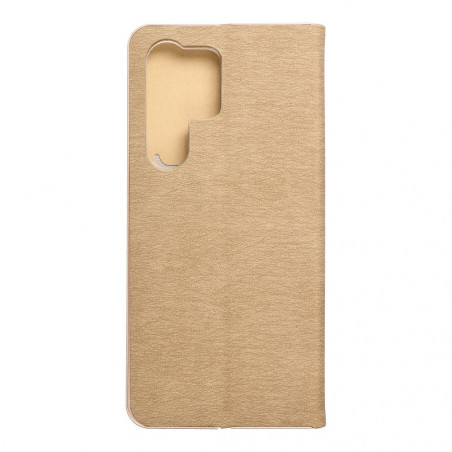 Samsung Galaxy S23 Ultra 5G Book Handytaschen LUNA Book Gold Elegant  Gold
