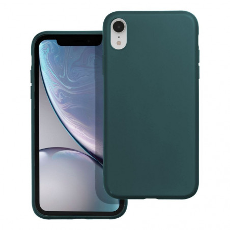 Apple iPhone XR Hülle MATT Dunkelgrün