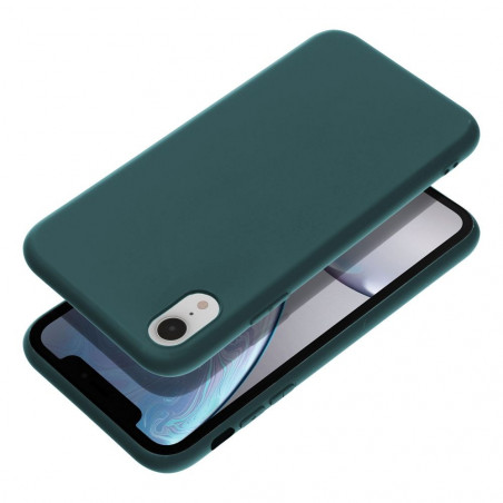 Apple iPhone XR Hülle MATT Dunkelgrün