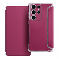 Samsung Galaxy S23 Ultra 5G Book Handytaschen Piano Book Magenta
