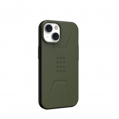 Apple iPhone 13 Hülle Urban Armor Gear Civilian Premium-Gehäuse  MagSAFE  Oliv
