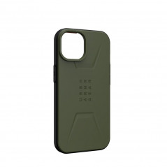 Apple iPhone 13 Hülle Urban Armor Gear Civilian Premium-Gehäuse  MagSAFE  Oliv