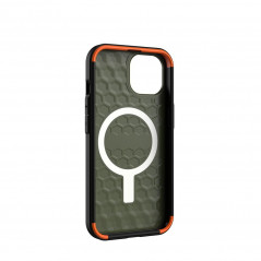 Apple iPhone 13 Hülle Urban Armor Gear Civilian Premium-Gehäuse  MagSAFE  Oliv