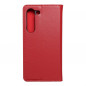 Samsung Galaxy S23 5G Book Handytaschen Leather case SMART PRO Elegant  Rotwein