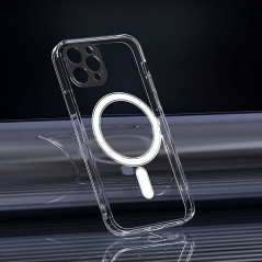Apple iPhone 14 Plus Hülle Clear Mag Cover MagSAFE  Durchsichtbar