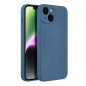 Apple iPhone 14 Hülle Silicone Mag Cover MagSAFE  Blau