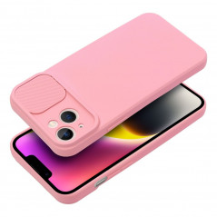 Apple iPhone 14 Plus Hülle Slide Hell-Pink