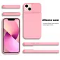 Apple iPhone 14 Plus Hülle Slide Hell-Pink