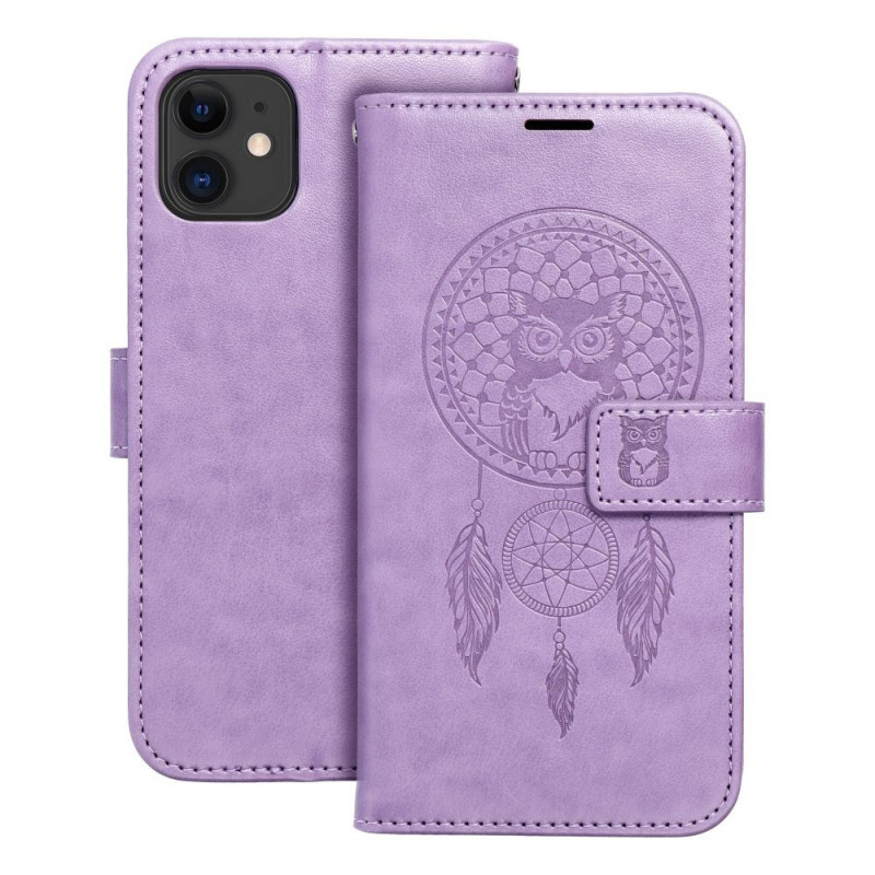 Apple iPhone 11 Book Handytaschen MEZZO Book Traumfänger  Lila (Purple)