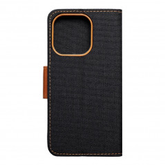 Apple iPhone 14 Pro Book Handytaschen CANVAS Book Schwarz