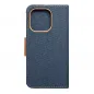 Apple iPhone 14 Pro Book Handytaschen CANVAS Book Navy blau