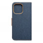 Apple iPhone 14 Pro Max Book Handytaschen CANVAS Book Navy blau