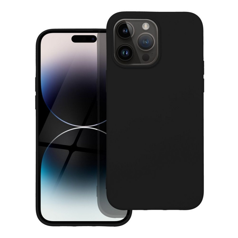 Apple iPhone 14 Pro Max Hülle Silicone Elegant  Schwarz