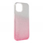 Apple iPhone 14 Hülle Shining Transparent und Pink