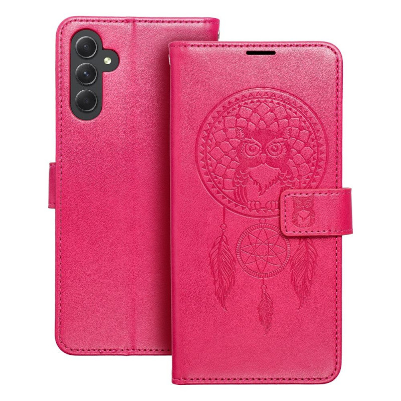 Samsung Galaxy A54 Book Handytaschen MEZZO Book Traumfänger  Magenta