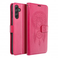 Samsung Galaxy A54 Book Handytaschen MEZZO Book Traumfänger  Magenta