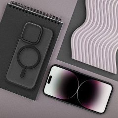 Apple iPhone XS Max Hülle Matte Mag Cove MagSAFE  Schwarz