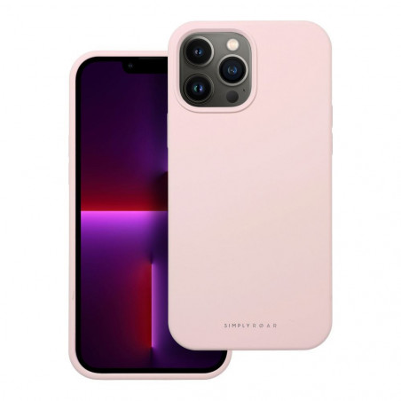 Apple iPhone 13 Pro Max Hülle Roar Cloud-Skin Hell-Pink