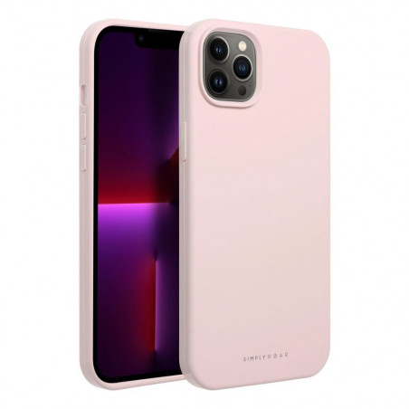 Apple iPhone 13 Pro Max Hülle Roar Cloud-Skin Hell-Pink