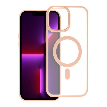 Apple iPhone 13 Pro Max Hülle Matte Mag Cove MagSAFE  Rosa