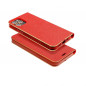 Apple iPhone 15 Pro Book Handytaschen LUNA Book Gold Elegant  Rot