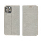 Apple iPhone 15 Pro Book Handytaschen LUNA Book Gold Elegant  Silber